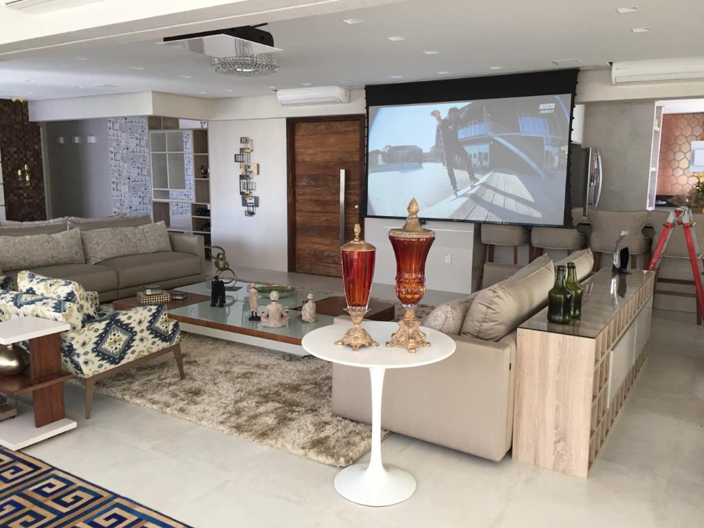 Foto de uma sala de estar